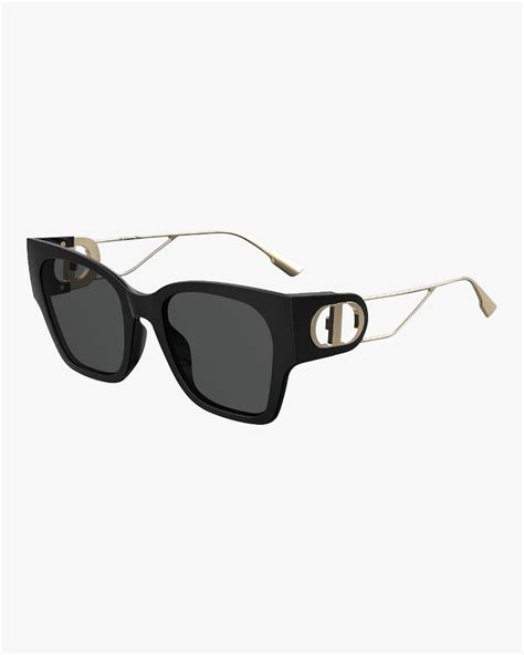 dior montaigne sunglasses black|30montaigne 58mm square sunglasses.